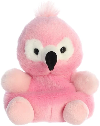 AURORA PALM PALS Pliušinis flamingas, 12 cm