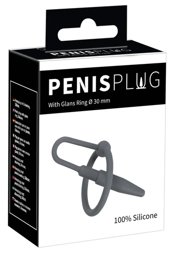 Penisplug You2Toys šlaplės zondas su lanksčiu žiedu, 6,2 cm