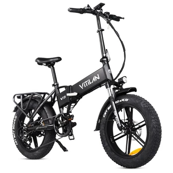Elektrinis dviratis Vitilan V3 2.0 20'', juodas