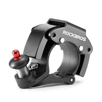 Rockbros dviračio skambutis 34210006001 forma C - juodas