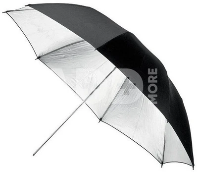 Fomei sidabrinės spalvos skėtis 85 cm