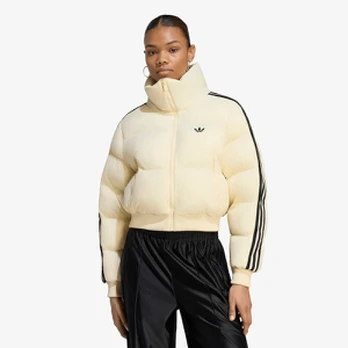 puchowa adidas Adicolor Short Puffer Jacket Warm Vanilla - Dydis XS (KR9552 Striukės)