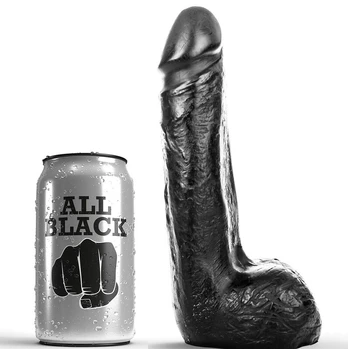 Dildo ALL BLACK 20 cm