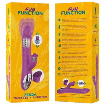 Vibratorius FUN FUNCTION ZENDA THRUSTER - ROTATION