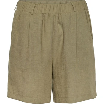 Šortai moterims, Žalia, Pcmaddie shorts