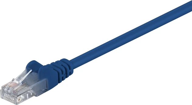 Goobay Kabelis LAN Patchcord CAT 5E 1,5m mėlyna