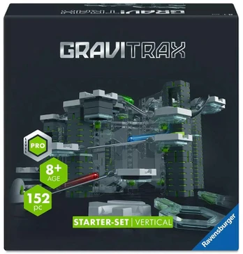 Ravensburger GraviTrax PRO startinis rinkinys „Vertical“, 152 det., nuo 8 m.