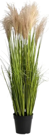 Dirbtinis augalas vazone Homla Basic Viridis, žalia sp., 88 cm x 14 cm