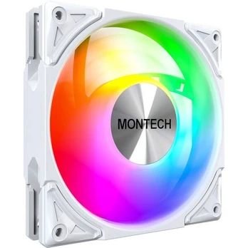 Ventiliatorius Montech Metal Pro 12 ARGB PWM baltas 120 mm ventiliatorius