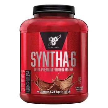 BSN Syntha-6 2270 g. - Braškinio kremo skonis