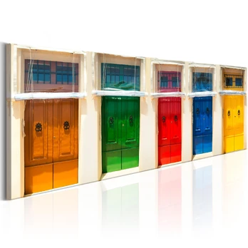 Artgeist Paveikslas - Colourful Doors