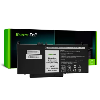Green Cell Battery 6MT4T 07V69Y, skirtas Dell Latitude E5270 E5470 E5570