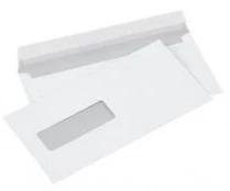 Vokas Envelope with Window, 220 mm x 110 mm, 1000 vnt.