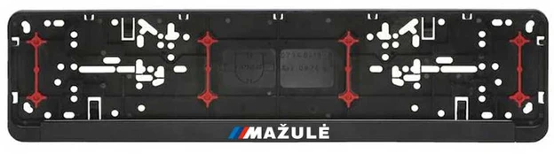 Automobilio numerių rėmelis "Mažulė"