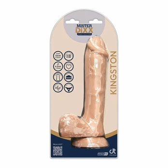 MISTER DIXX Kingston 8.6" Silicone Model with Suction Cup, 22 cm