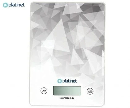 Virtuvinės svarstyklės Omega Platinet kitchen scale waga kuchenna design [46430] (PBSKD)