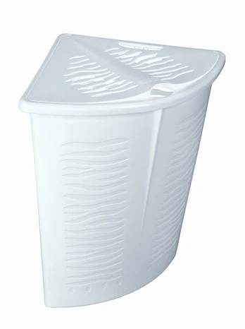 Branq skalbinių krepšys Zebra 45 L, baltas