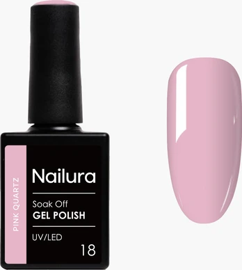 Nailura - Gel Polish 18 - Pink Quartz - 10 ml