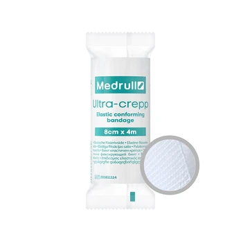 Medrull elastinis fiksuojantis tvarstis Ultra-crepp 8 cm x 4 m