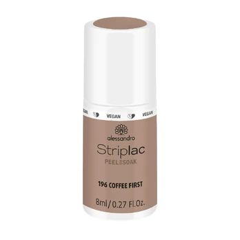 Alessandro STRIPLAC PEEL OR SOAK nagų lakas COFFEE FIRST 8 ml