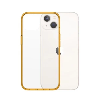 Telefono dėklas PanzerGlass ClearCase, Apple iPhone 13, skaidri/geltona