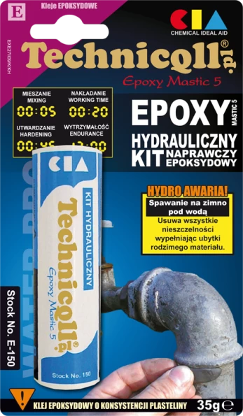 35g GLAISTAS EPOKSIDINIS SANTECHNINIS TECHNIQLL E-150