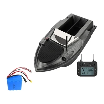 Nuotoliniu būdu valdomas šėrimo laivelis „Flytec V080 Fishfinder“ su 20000mAh akumuliatoriumi
