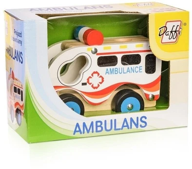 Medinis greitosios pagalbos automobilis vaikams