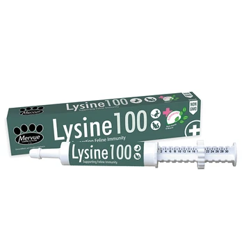 Mervue Lysine 100 papildai imunitetui katėms, 30 ml