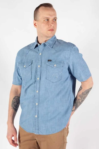 Džinsiniai marškiniai WRANGLER