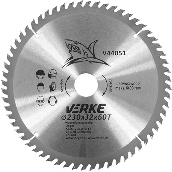 Pjovimo diskas Verke V44051, 230 mm x 32 mm