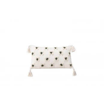 Millie Cushion Cover Polychenille - White / 30x50
