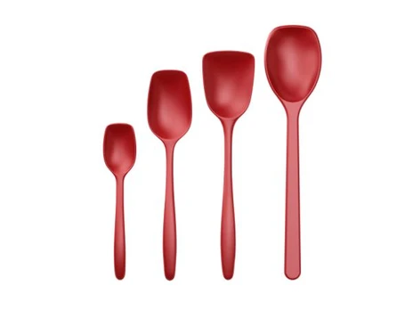 Rosti - NEW Classic kitchen spoons, Set of 4 - Red
