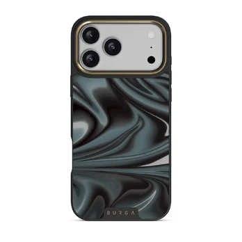 Lightning Strike - iPhone 17 Pro Max Case, Elite Dark (MagSafe) / Gold