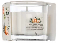 Yankee Candle Baltas Spruce & Grapefruit 37 g