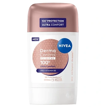 NIVEA_Derma Control Clinical Ultra Soft dezodorantas-stiklas, 50 ml