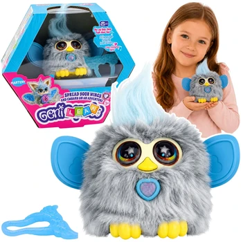 Lean Toys Genie Pets Interactive Creature Lights & Sounds Pendant Gray