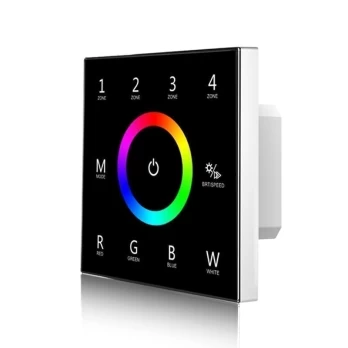 4 zonų sensorinis RGBW LED valdiklis T14B