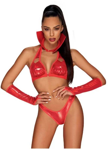 Obsessive Komplektas Vampines Raudona - raudona