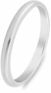 Brilio Silver Minimalist sidabrinis wedding ring RI149W