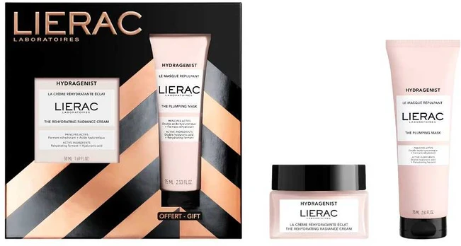 Lierac HYDRAGENIST REHYDRATING CREAM SET 2 pcs