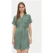 Vero Moda Marškinių tipo suknelė Bumpy 10325828 Žalia Loose Fit
