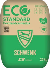 Pilkas cementas ECO STANDARD, 42.5 N, 25 kg kaina