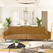 Sofa-lova vidaXL, ruda kaina