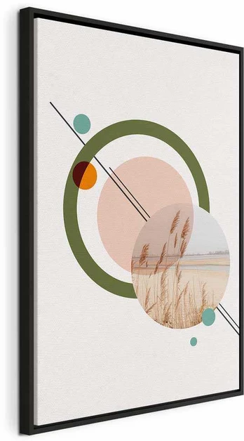 Artgeist Paveikslas - Geometric Landscape (1 Part) Vertical