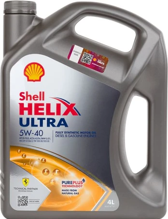 Variklių alyva SHELL Helix 5W40 HELIX U.5W40 4L
