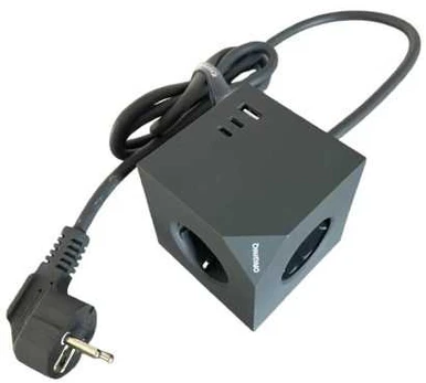 MicroConnect Power Cube, 3 Schuko outlets