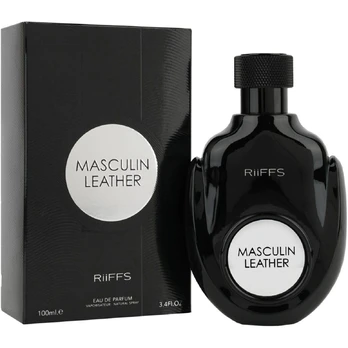 Riiffs Masculin Leather EDP parfumuotas vanduo vyrams, 100 ml