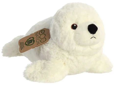 „Eco Nation“ – pliušinis žaislas / jaukus ruonis, 30 cm, ekologiškas