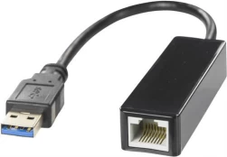 Adapteris DELTACO 1xRJ45, 1xUSB3.0, juodas / USB3-GIGA5 kaina